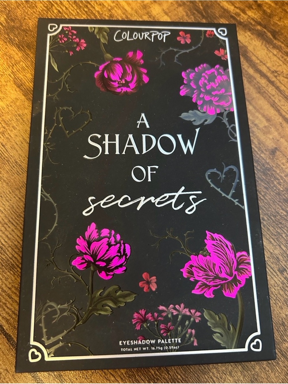 Brand new Colourpop A Shadow of Secrets eyeshadow palette. Deep, rich, buildable